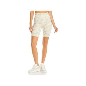 ALL ACCESS Womens Beige Extra Wide Waistband Active Wear High Waist Shorts XS